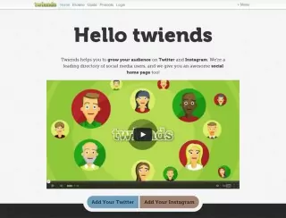 Building your social media with Twiends