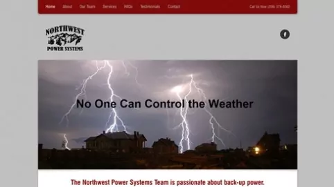 Web Design-Northwest Power Systems-Home