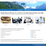 Website Design Big Sky Research Bureau Home Page