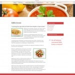 Website Makeover-Edible Events-Home Page