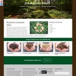 Website Makeover - Tree Top Recycling - Home Page